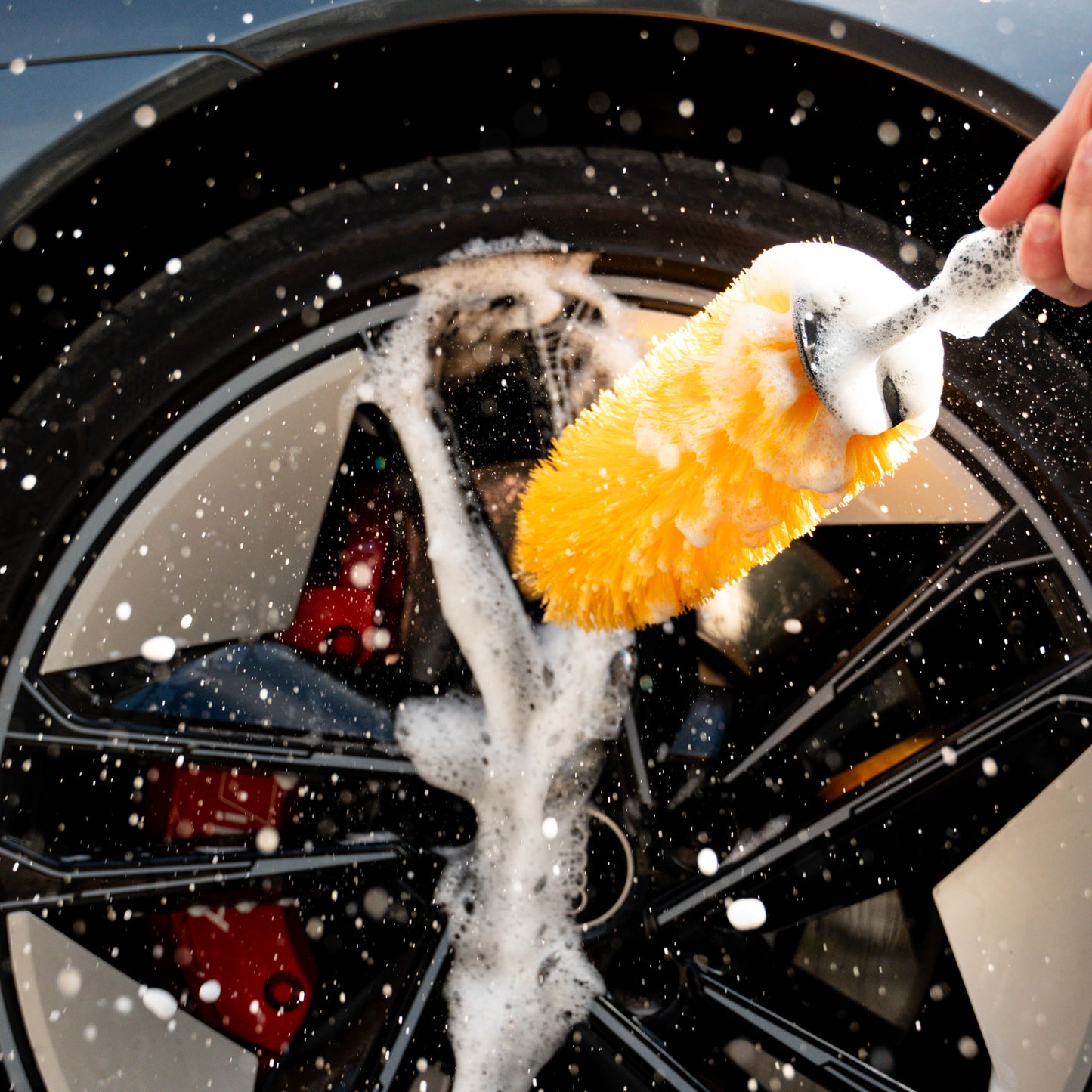 EZ Wheel Barrel Brush - PLUS FREE WINTER WHEEL REFRESH KIT