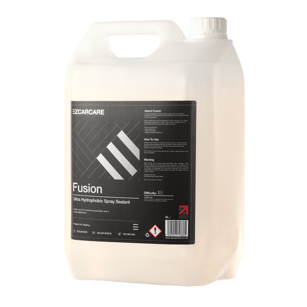 Fusion - Ultra Hydrophobic Spray Sealant | 5 Litres