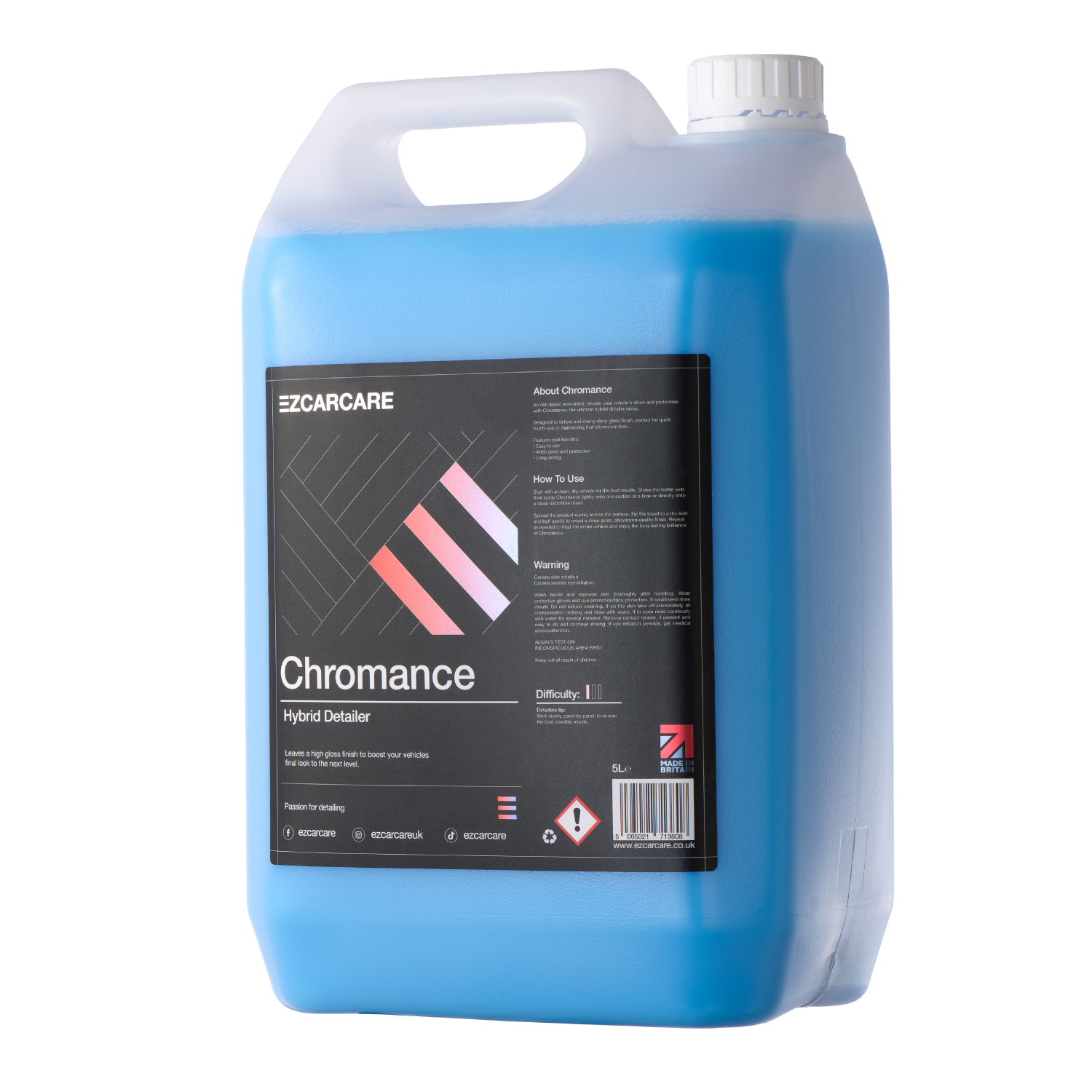 Chromance - Hybrid Detailer  | 5 Litres
