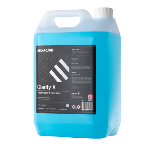 Clarity X - Window Cleaner & Panel Wipe - 5 Litres