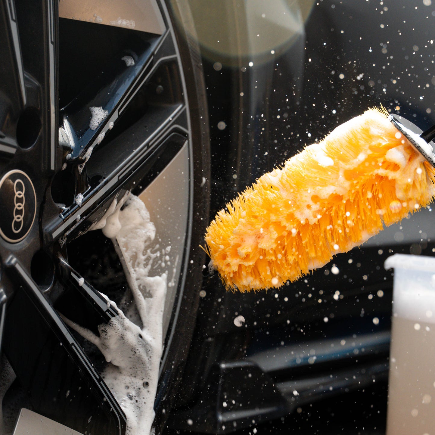 EZ Wheel Barrel Brush - PLUS FREE WINTER WHEEL REFRESH KIT