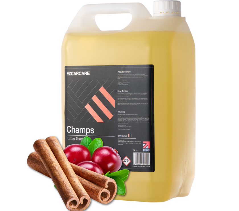 Cinnamon Spiced Champs 5L Shampoo - ONLY 26 AVAILABLE