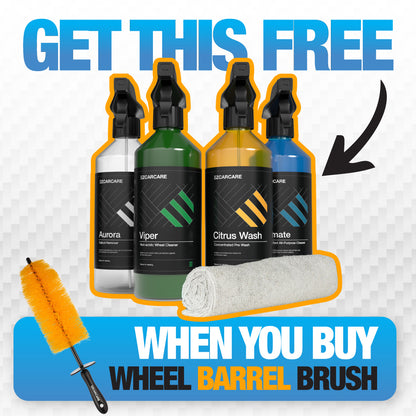 EZ Wheel Barrel Brush - PLUS FREE WINTER WHEEL REFRESH KIT