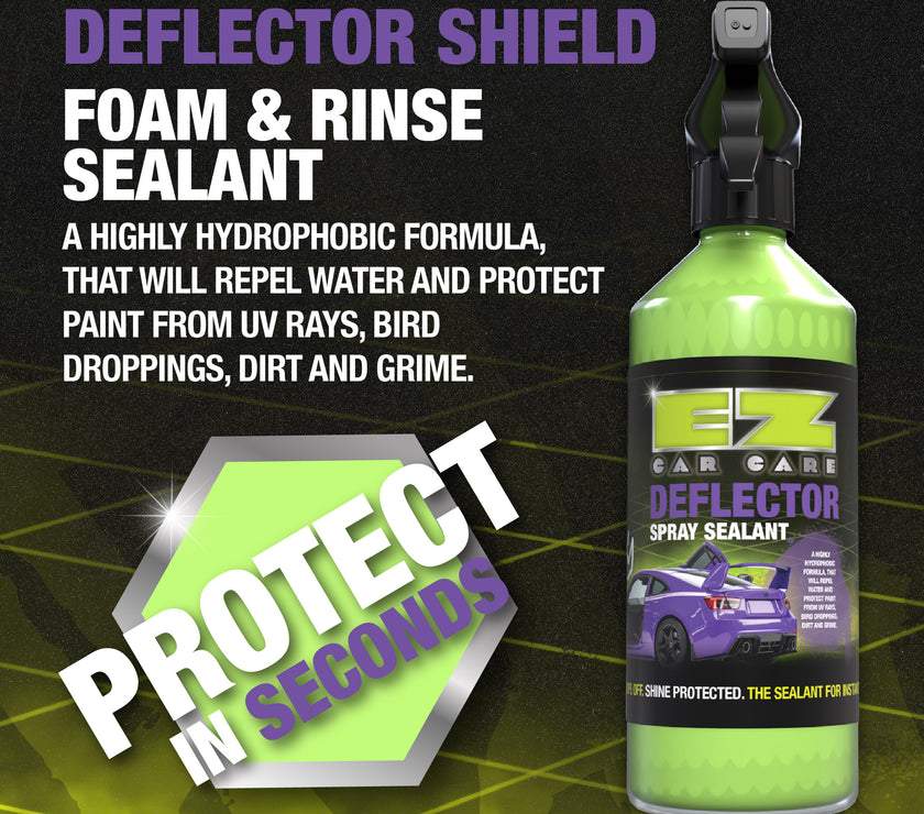 DEFLECTOR SHIELD - Foam & Rinse Sealant