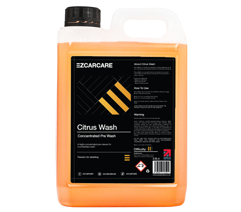 Citrus Wash - Concentrated Pre Wash 2.5L