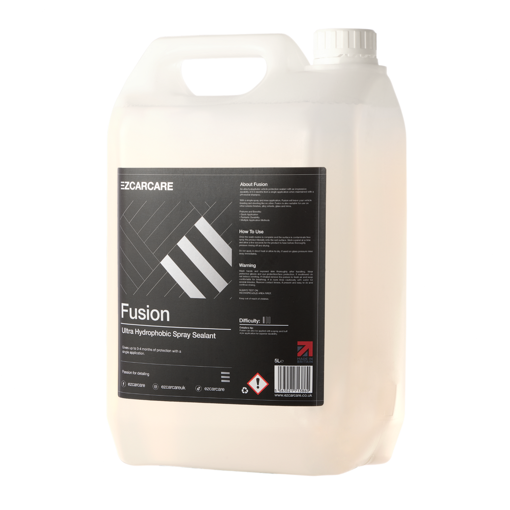 Fusion - Ultra Hydrophobic Spray Sealant  | 5 Litres