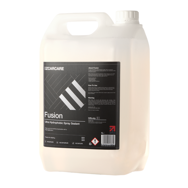 Fusion - Ultra Hydrophobic Spray Sealant 2.5 Litres