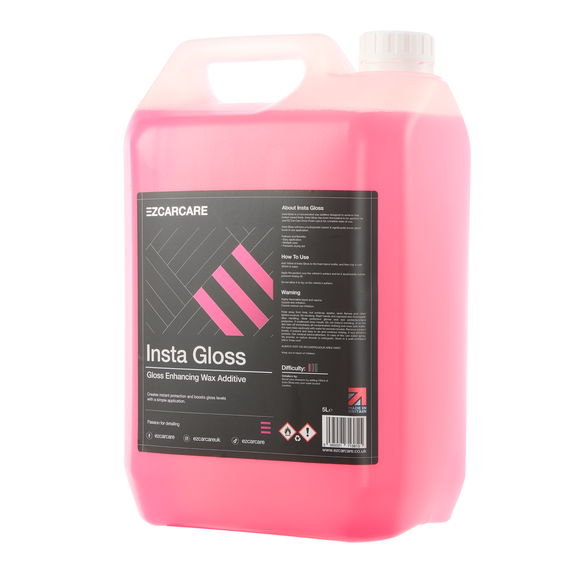 Insta Gloss - Gloss Enhancing Wax Additive  | 5 Litres