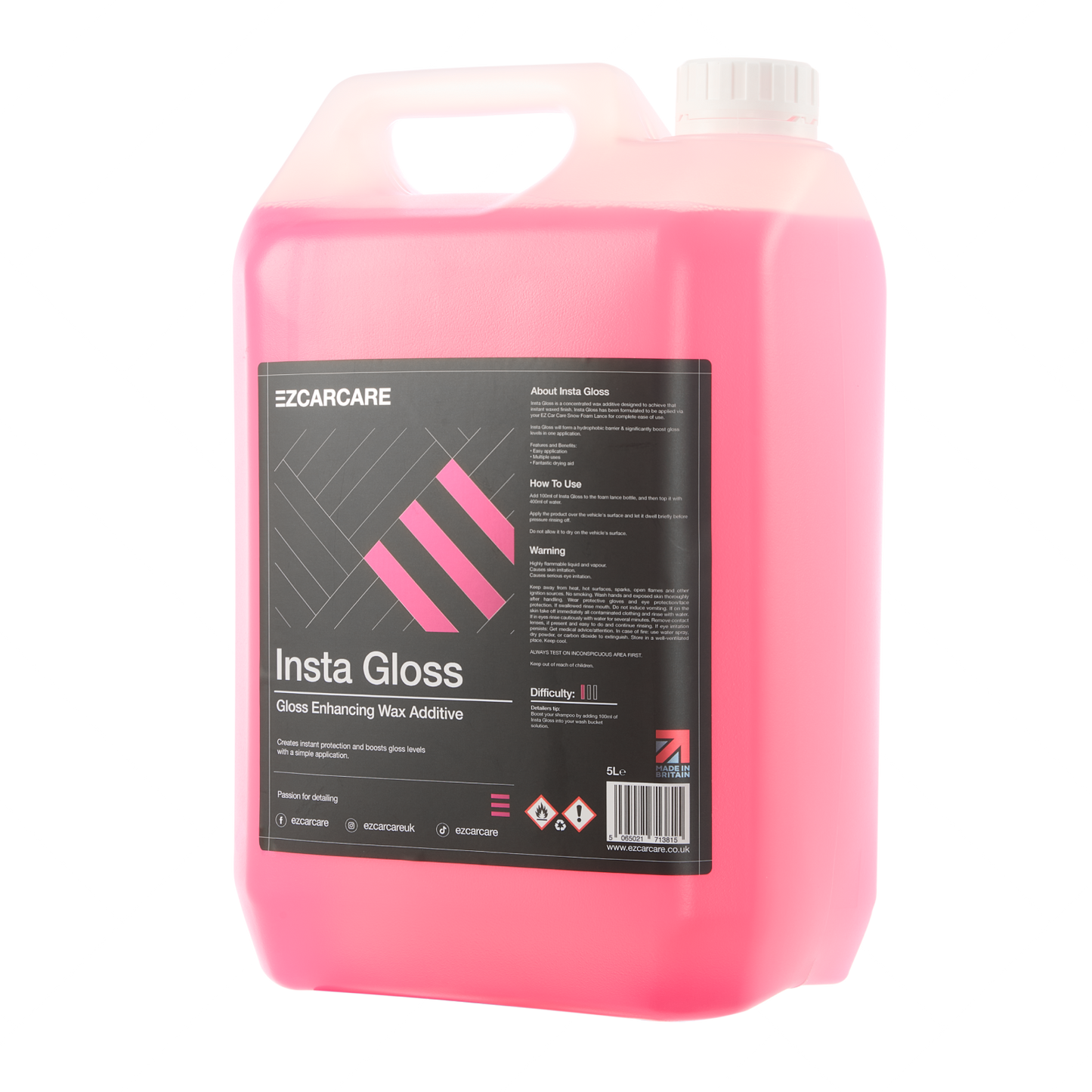Insta Gloss - Gloss Enhancing Wax Additive 5 Litres