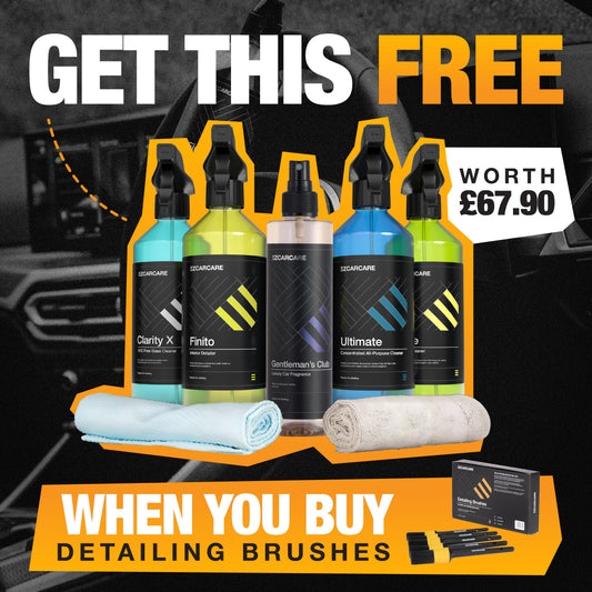 EZ Detailing Brush Set - Plus FREE Interior Rest Kit!