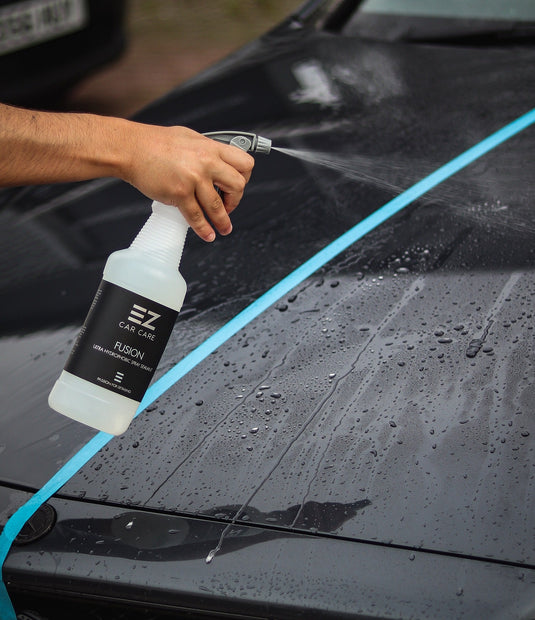 FUSION - HYDROPHOBIC SPRAY SEALANT, 💦HYDROPHOBIC BARRIER - FUSION💦   An ultra hydrophobic vehicle protection sealant with  impressive durability of 3-4 months from a, By EZ Car Care