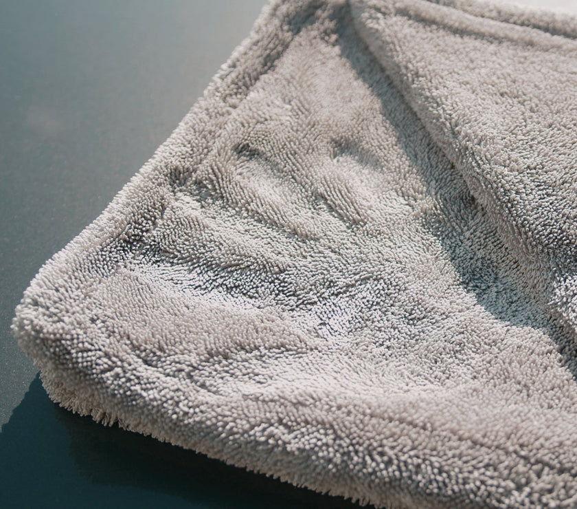 H2Zero Twisted Loop Dual Drying Towel 1400gsm 55 x 90cm - EZ Car Care UK